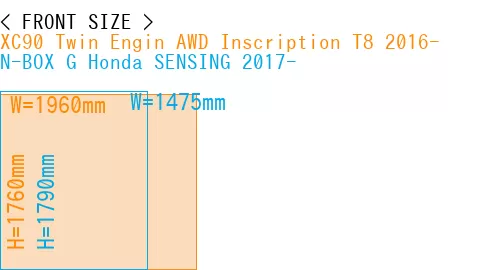 #XC90 Twin Engin AWD Inscription T8 2016- + N-BOX G Honda SENSING 2017-